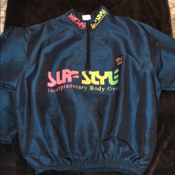 Vintage Surf Style Unisex Windbreaker - Picture 6 of 7